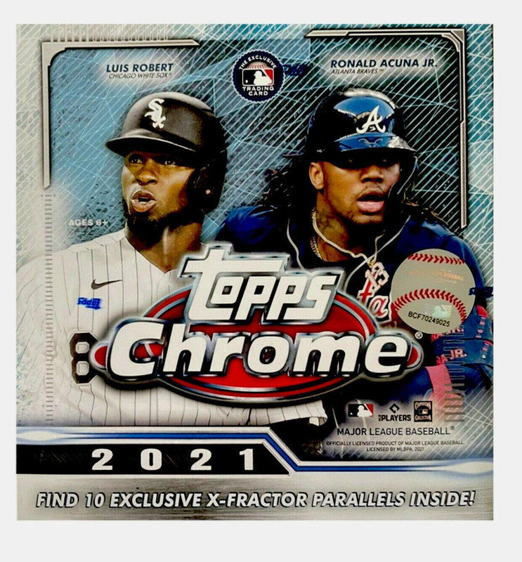 2021 Topps Chrome Baseball Mega Box
