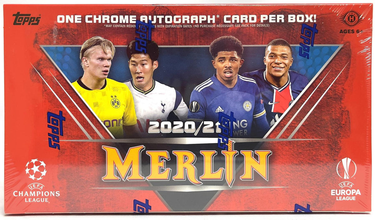 2020/21 Topps Merlin Chrome Soccer Hobby Box