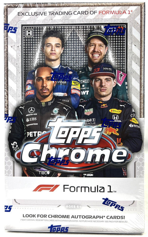 2021 Topps Formula 1 Chrome Racing Hobby Box (SALE)