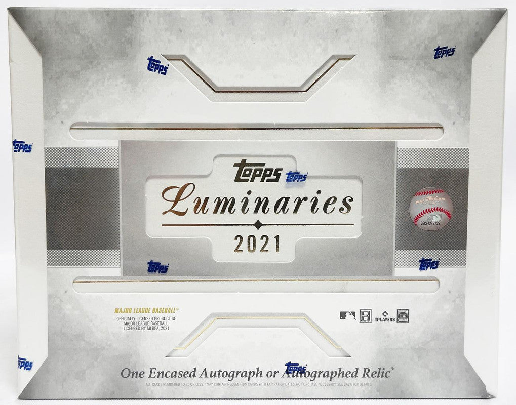 2021 Topps Luminaries Baseball Hobby Box