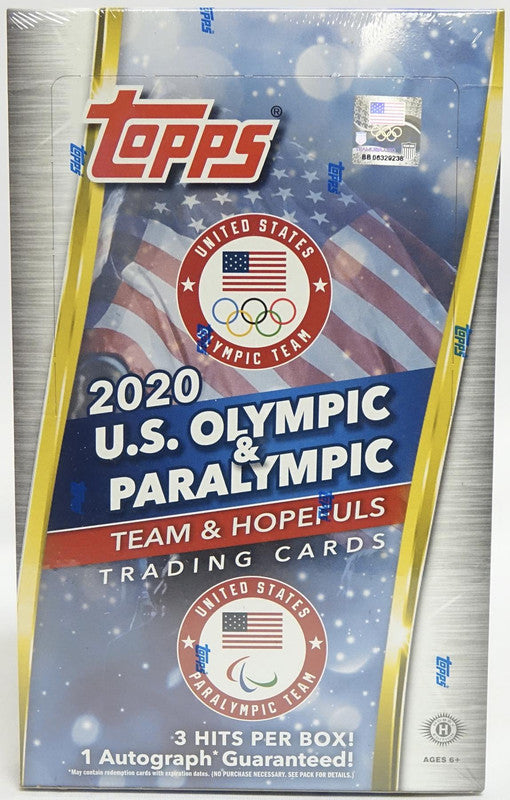 2021 Topps U.S. Olympic &amp;amp; Paralympic Team Hopefuls Hobby Box