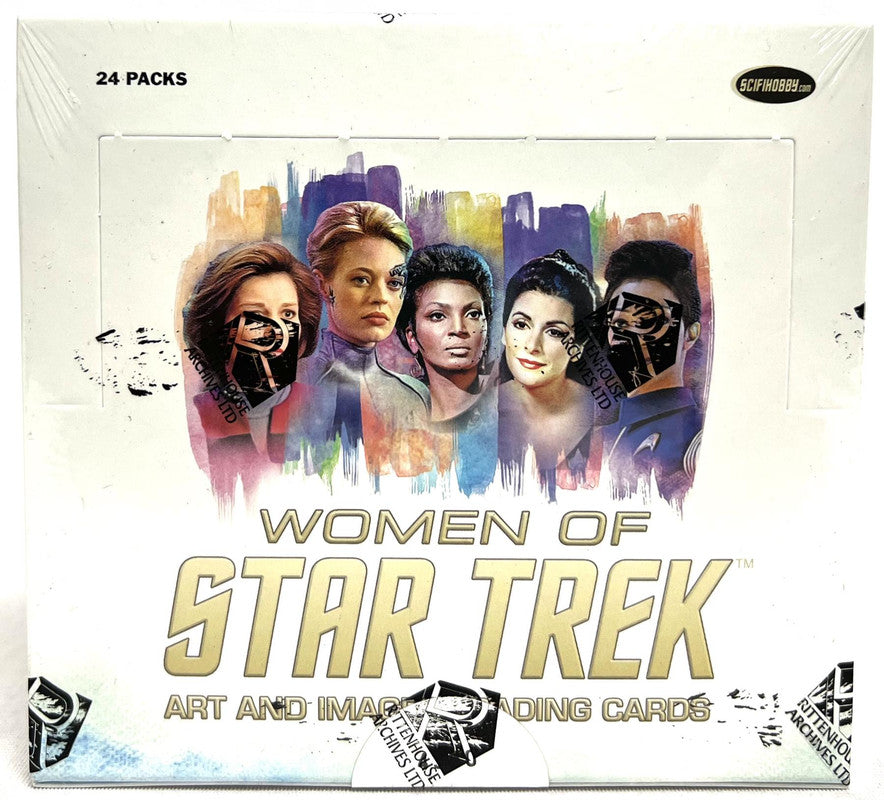 Women of Star Trek Art and Images Trading Cards Box