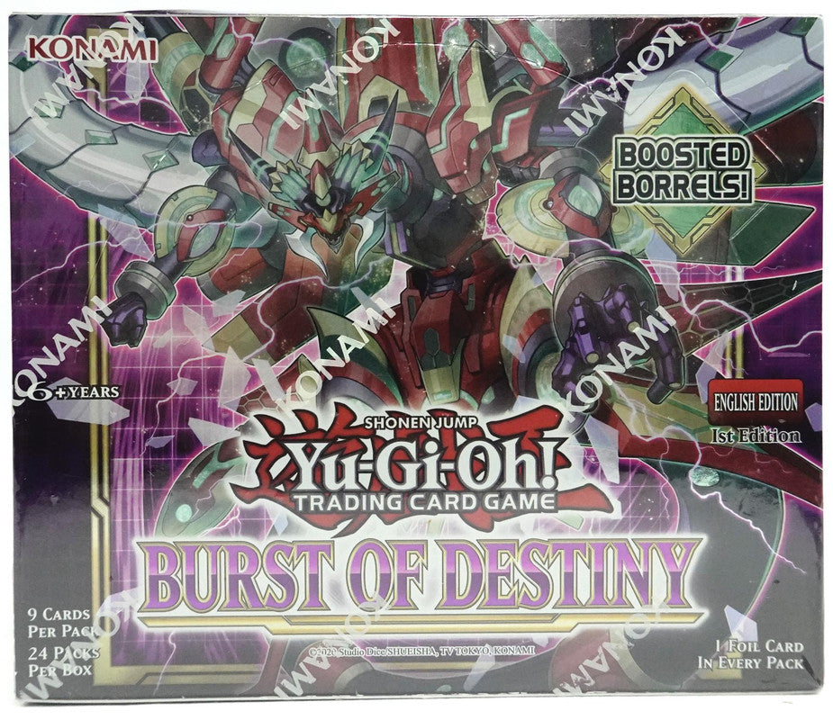 Yu-Gi-Oh!: Burst Of Destiny Booster Box