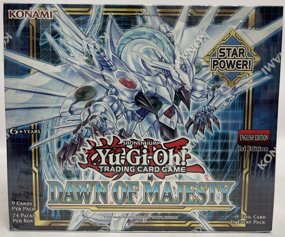 Yu-Gi-Oh Dawn of Majesty Booster Box