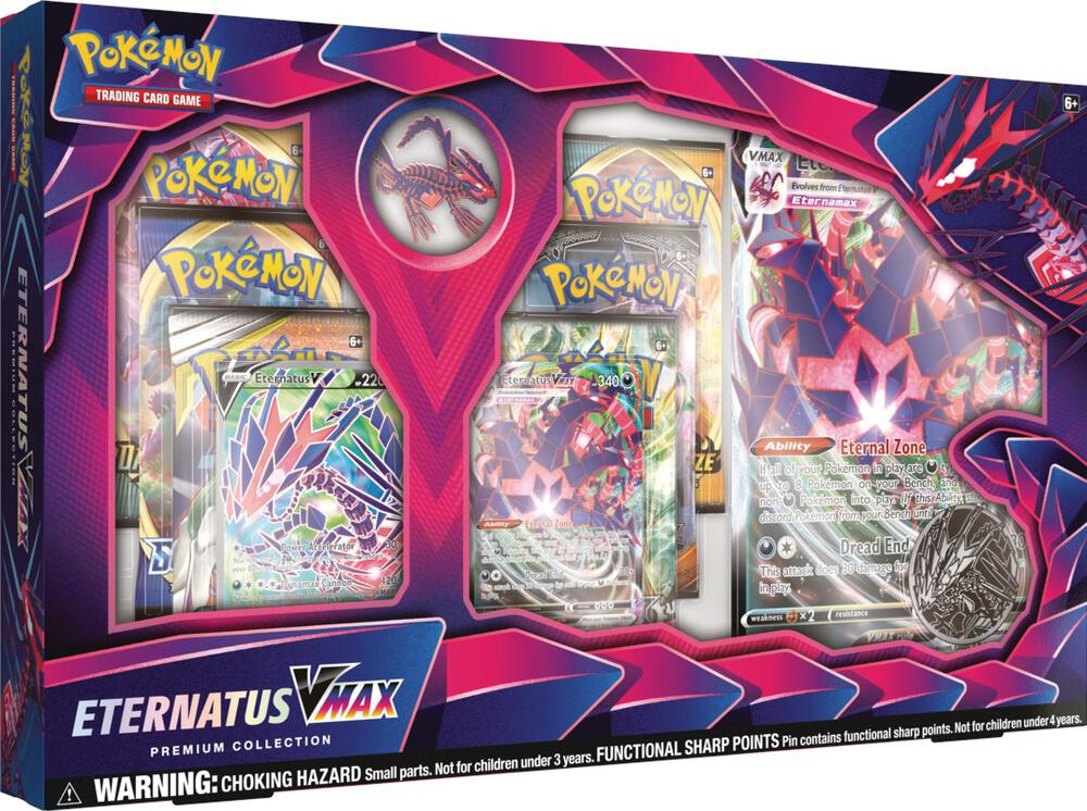 Pokemon TCG: Sword and Shield - Eternatus VMAX Premium Collection Box