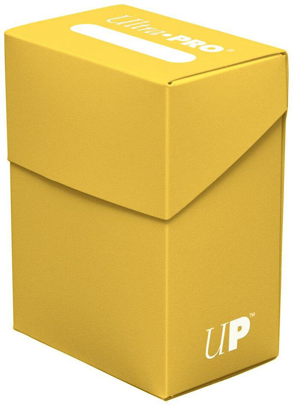 Ultra Pro: Deck Box 80+ (Yellow)
