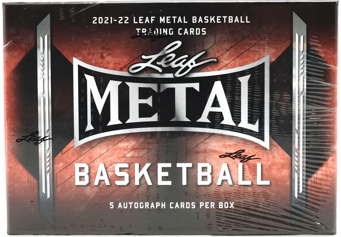 2021/22 Leaf Metal Basketball Hobby Box