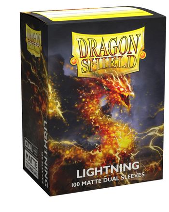 Dragon Shield Sleeves Matte Dual (Lightning)