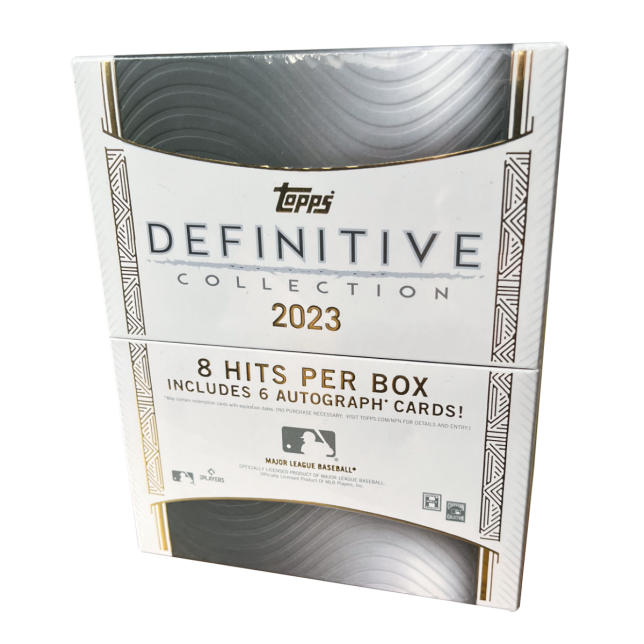 2023 Topps Definitive Baseball Hobby Box