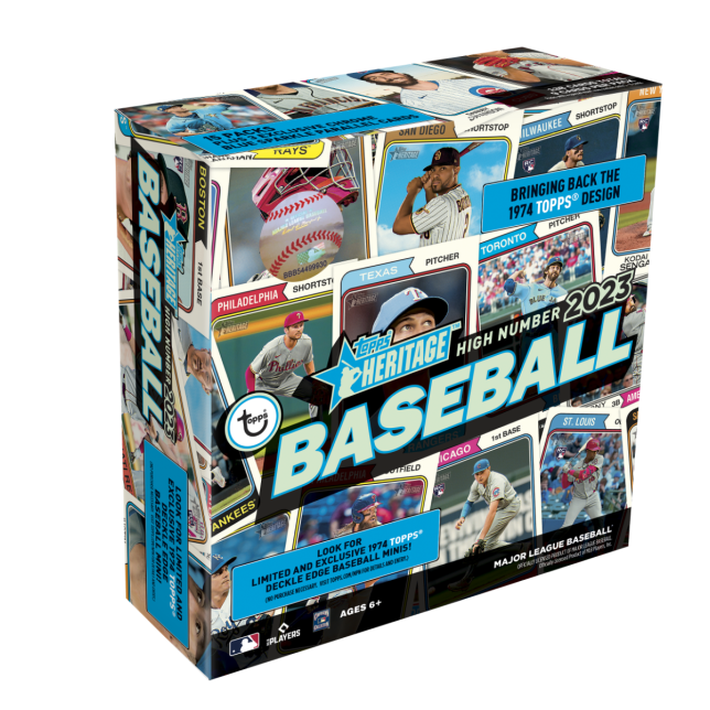2023 Topps Heritage High Number Baseball Mega Box