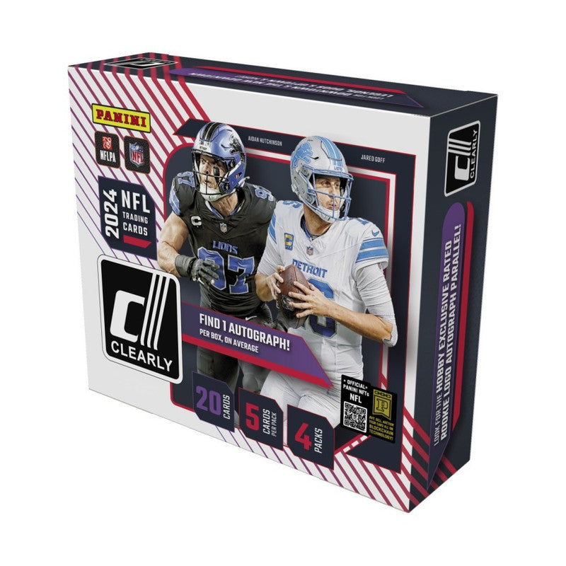 2024 Panini Clearly Donruss Football Hobby Box