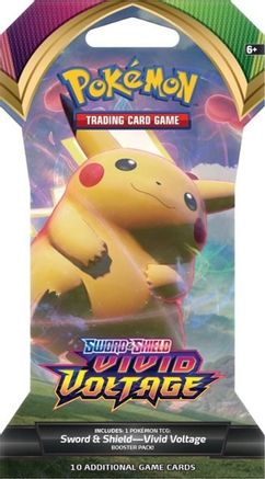 Pokemon: Sword and Shield - Vivid Voltage Sleeved Booster Pack