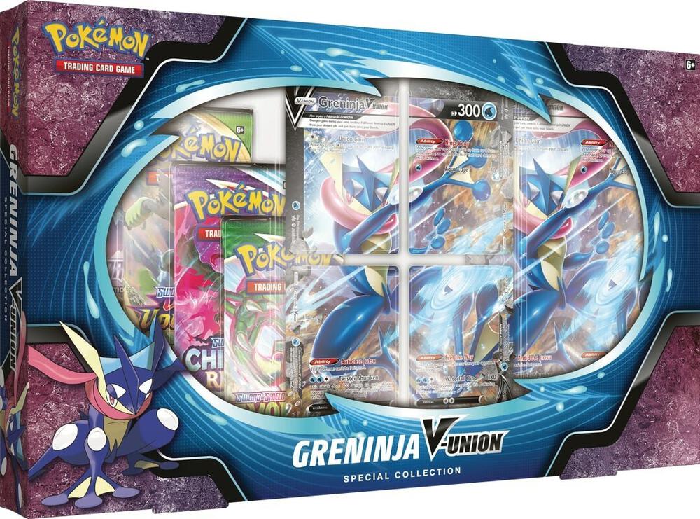 Pokemon TCG: Sword and Shield - Greninja V-Union Special Collection Box