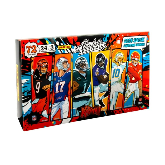 2025 Panini Absolute Football Kaboom Calendar