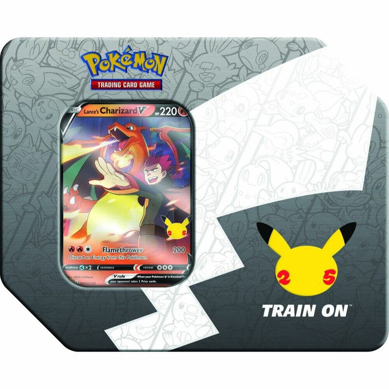 Pokemon TCG: Celebrations Lance Charizard Tin