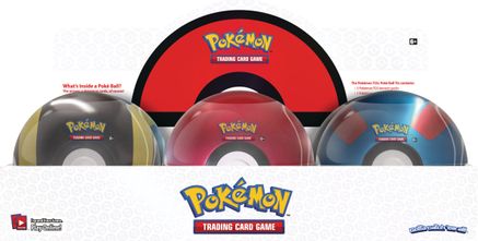 Pokemon: Poke Ball Tin Display