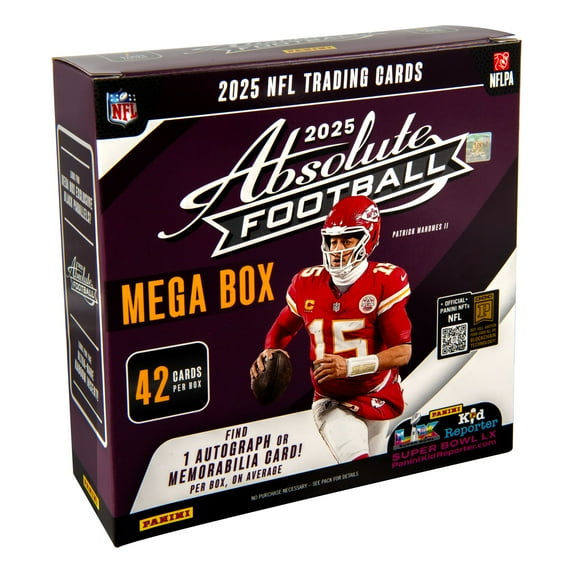 2025 Panini Absolute Football Mega Box (Black Parallels)