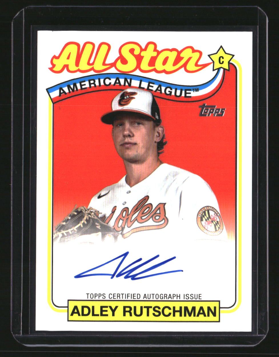 2024 Topps Adley Rutschman 1989 35th Anniversary All-Star Autographs