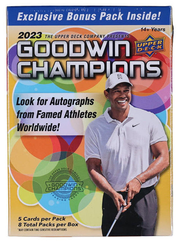 2023 Upper Deck Goodwin Champions 8-Pack Blaster Box