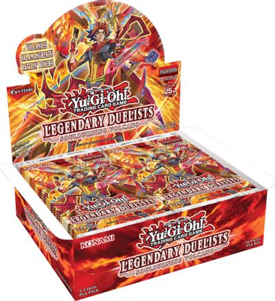 Yu-Gi-Oh!: Legendary Duelists - Soulburning Volcano Booster Box [1st Edition]