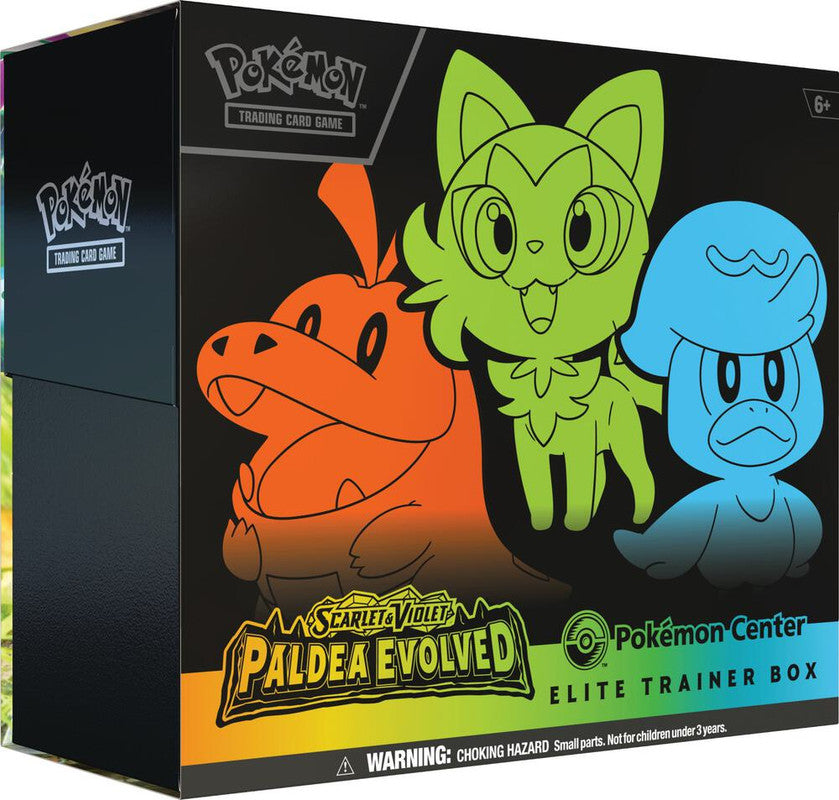 Pokemon TCG: Scarlet and Violet - Paldea Evolved Pokemon Center Elite Trainer Box