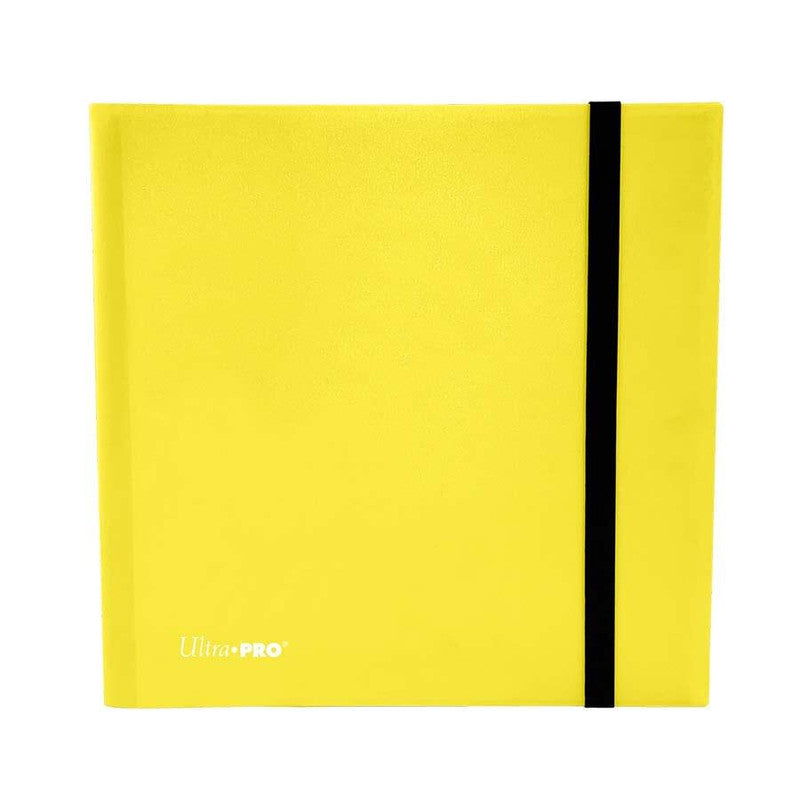Ultra Pro 12 Pocket Eclipse Pro Binder (Lemon Yellow)