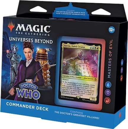 Magic the Gathering Doctor Who Commander Deck - Masters of Evil