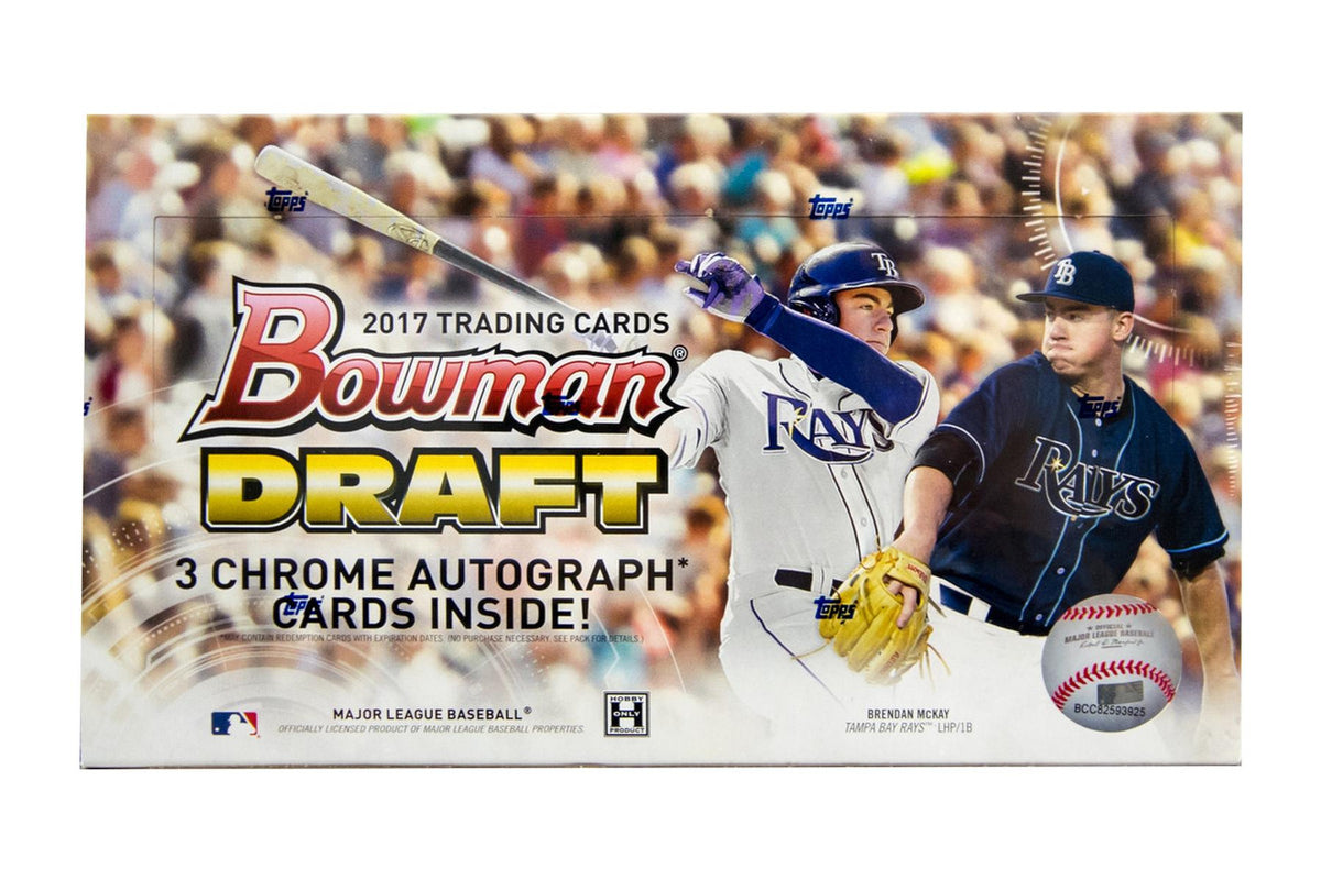 2017 Bowman Draft Baseball Hobby Jumbo Box