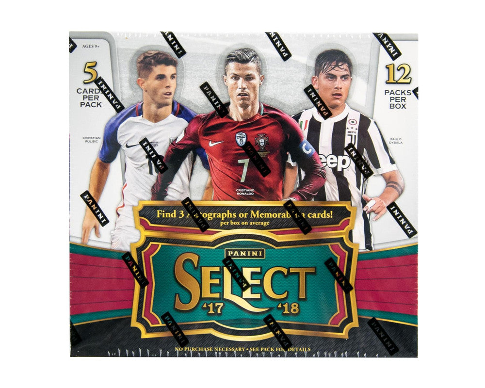2017/18 Panini Select Soccer Hobby Box