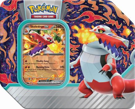 Pokemon: Paldea Partners Tin [Skeledirge ex]