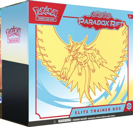 Pokemon Scarlet and Violet: Paradox Rift Elite Trainer Box (Roaring Moon) (PRE-ORDER)