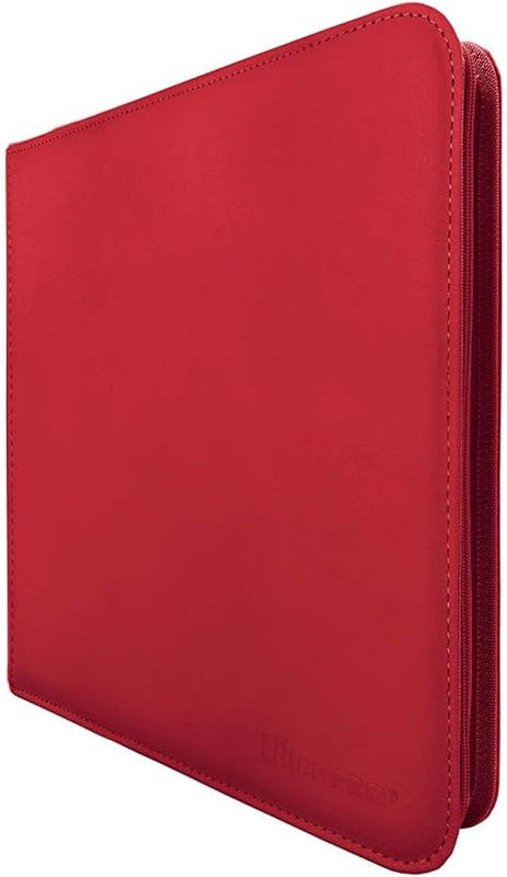 Ultra Pro Zippered PRO Binder 12 Pocket Red