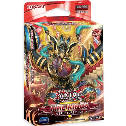 Yu-Gi-Oh Revamped Fire Kings Stucture Deck