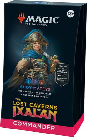 Magic the Gathering Lost Caverns of Ixalan Commander Deck -  Ahoy Mateys
