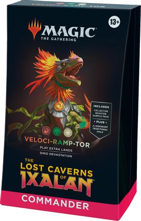 Magic the Gathering Lost Caverns of Ixalan Commander Deck -  Veloci-Ramp-Tor