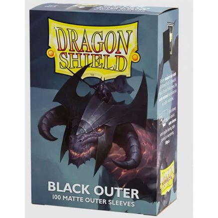 Dragon Shield Sleeves: Outer Sleeve - Matte Black