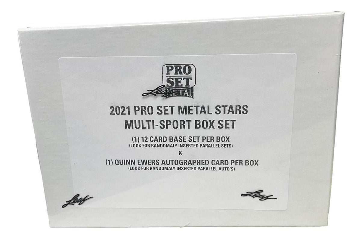 2021 Pro Set Sports Metal Stars Multi-Sport Box Set