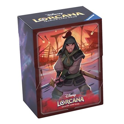 Disney Lorcana : Rise of the Floodborn Deck Box (Mulan)