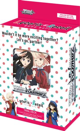 Weiss Schwarz Trading Card Game: Lycoris Recoil Trial Deck