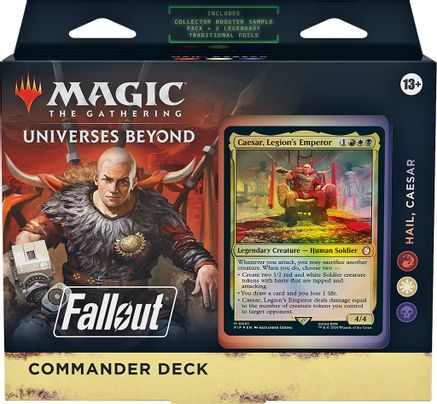 Magic the Gathering: Universes Beyond - Fallout Commander Deck (Hail! Caesar)