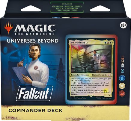 Magic the Gathering: Universes Beyond - Fallout Commander Deck (Science!)
