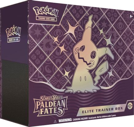 Pokemon Scarlet and Violet: Paldean Fates Elite Trainer Box