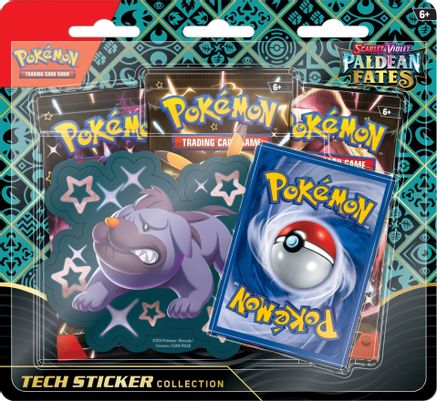 Pokemon Scarlet and Violet: Paldean Fates Tech Sticker Collection (Maschiff) (SALE)