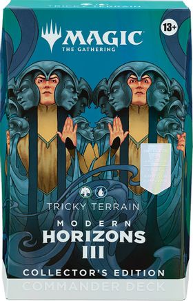 Magic the Gathering: Modern Horizons 3 Commander Deck Collectors Edition (Tricky Terrain) (PRE-ORDER)