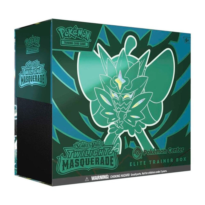 Pokemon Scarlet and Violet: Twilight Masquerade Pokemon Center Elite Trainer Box
