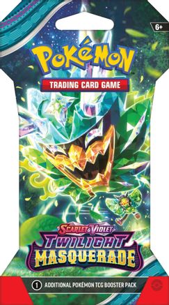 Pokemon Scarlet and Violet: Twilight Masquerade Sleeved Booster Pack (SALE)
