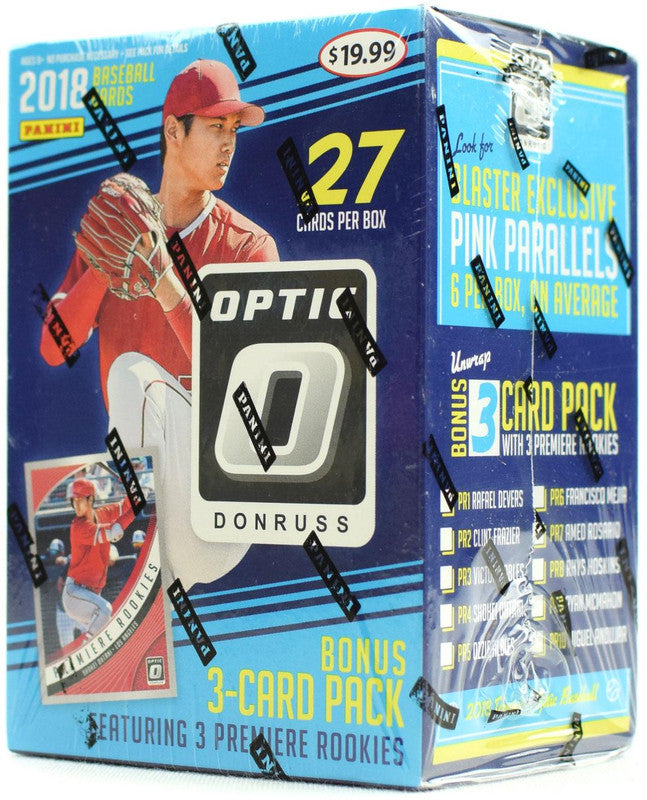 2018 Panini Donruss Optic Baseball Blaster Box