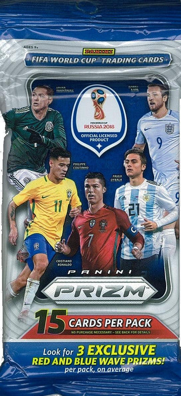 2018 Panini Prizm FIFA World Cup Soccer Jumbo/Fat Pack