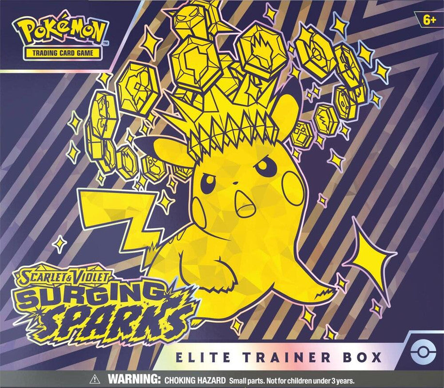 Pokemon Scarlet and Violet: Surging Sparks Elite Trainer Box (SALE)