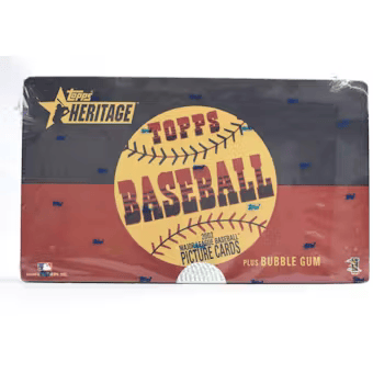 2002 Topps Heritage Baseball 24-Pack Box Retail